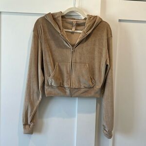 Skims Velour Tracksuit Jacket